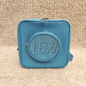 LEGO Medium Azur Azure Blue Small Brick Backpack 9x9x4